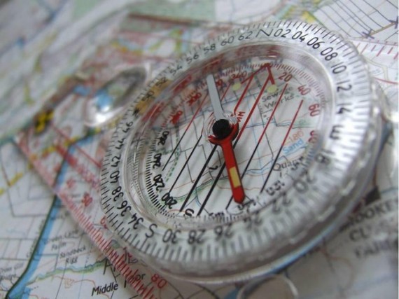 Picture of a compass