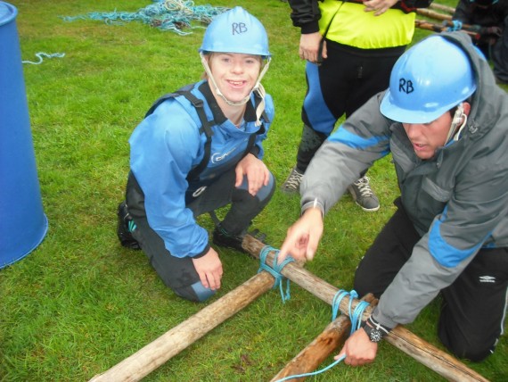 Raft building